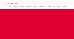 Desktop Screenshot of griantek.com